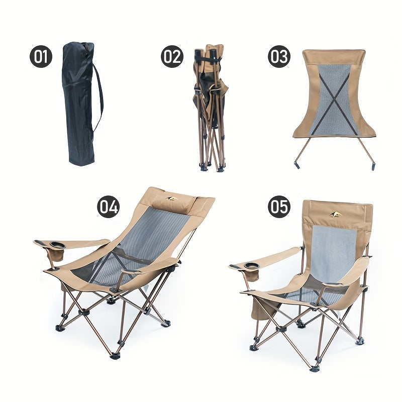 Camping folding nap lounge chair