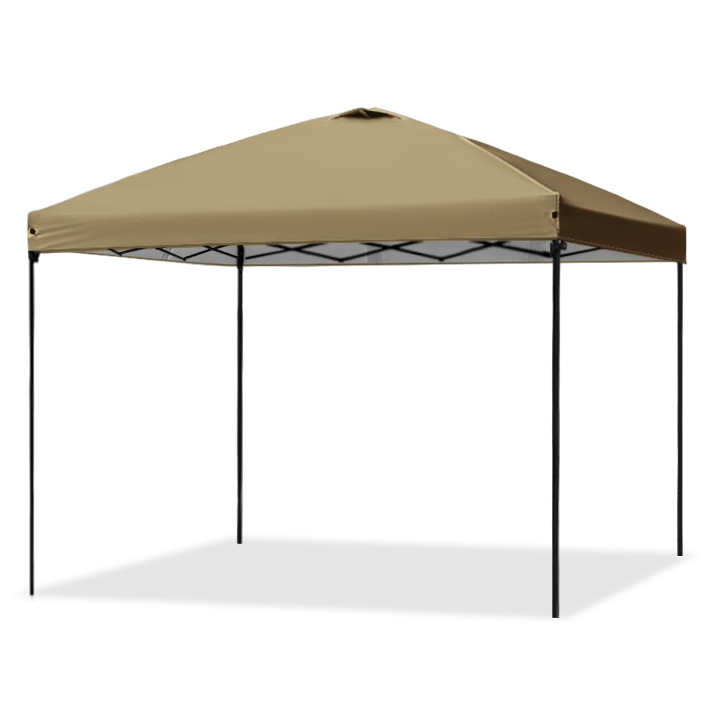 10x10 Pop Up Canopy with 300D 2 Air Vent Top for Outdoor