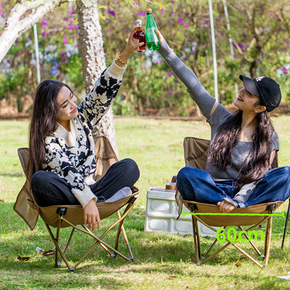 Camping Chairs for adults heavy duty, Oversized Low Back Lawn Chairs with 600D Oxford Fabric, Durable Steel Pipe,Non-slip Tip Cover for Outside, Camp, Sports, Beach, Outdoor, Lawn M