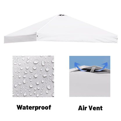 10x10 Straight Leg Canopy Replacement Top without Tent Frame